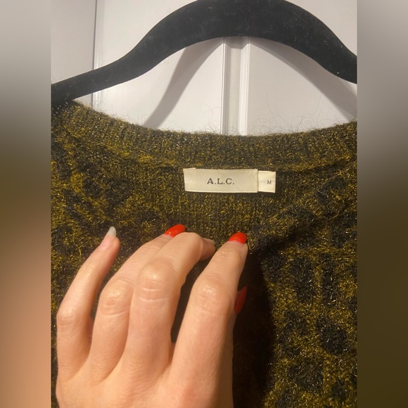 A.L.C. Leopard Print Sweater - Picture 7 of 8